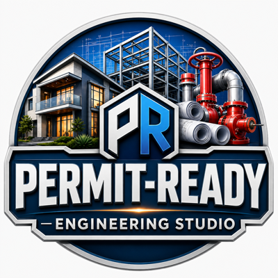 Permit Ready Engineering Studio logo
